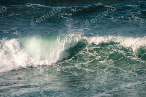 Preview: Bluish green is the color of the cold element water