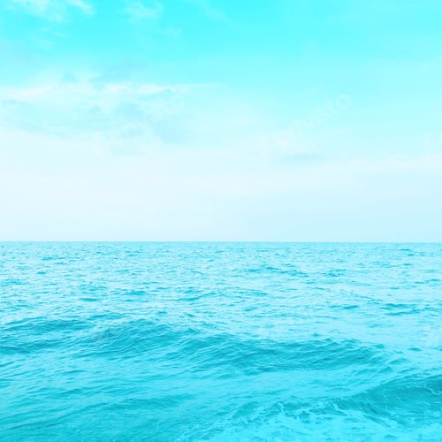 Preview: Blue ocean and blue sky