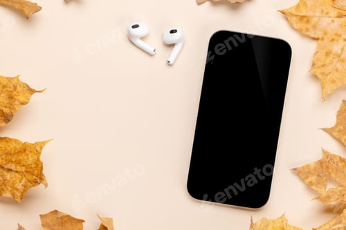 Preview: Smartphone with blank scree
