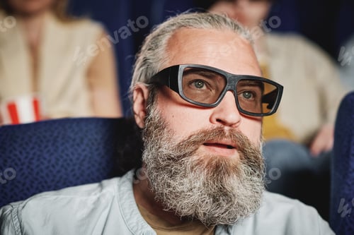 Preview: Bearded Man In 3D Glasses