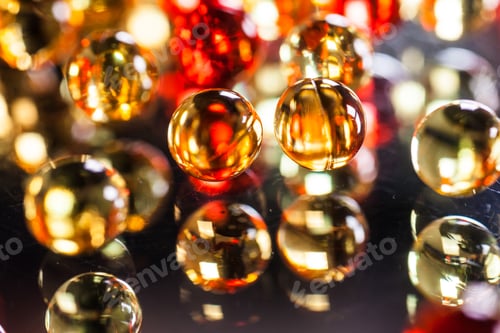 Preview: scattering the capsules and tablets