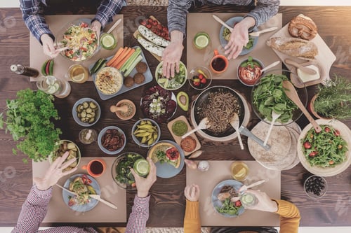Preview: Various vegetarian dishes