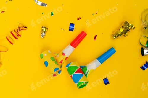 Preview: Bright colorful carnival or party scene