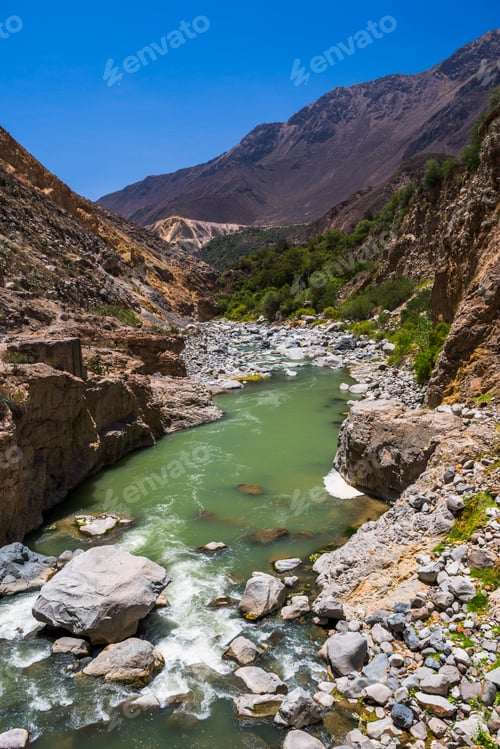 Preview: Colca River, Colca Canyon, Peru, South America
