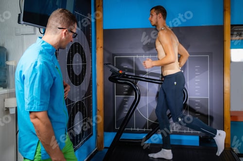Preview: Running Analysis Test at a Sports Medicine Center
