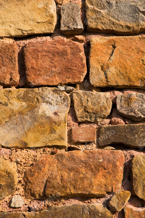Preview: Background of ancient stone wall.