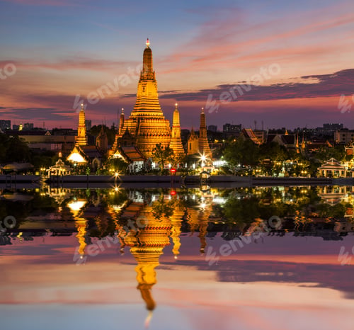 Preview: Temple of Dawn, Wat Arun, Bangkok, Thailand