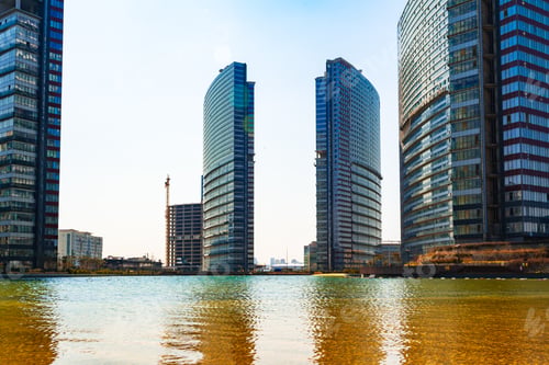 Preview: View of modern residential buildings in Esenyurt, Istanbul