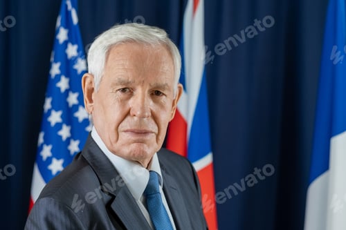 Preview: Portrait Of Aged Politician