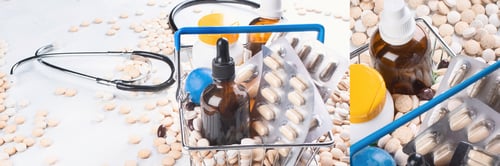 Preview: Collage Of Pharmaceutical Medicine Pills And Bottles