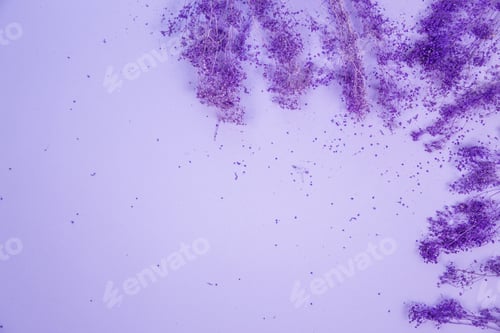 Preview: Violet flower decoration background