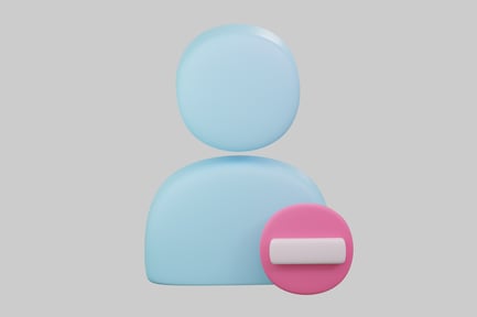 Preview: Delete user icon