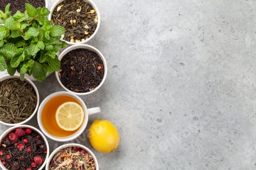 Preview: Various dried tea