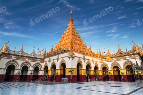 Preview: Golden Mahamuni Buddha Temple. Myanmar (Burma)