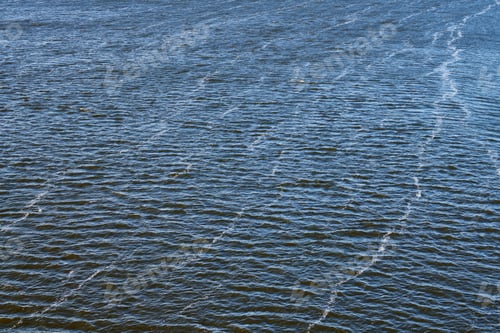 Preview: Foam line pollution in river. Factory oil emissions, environmental pollution