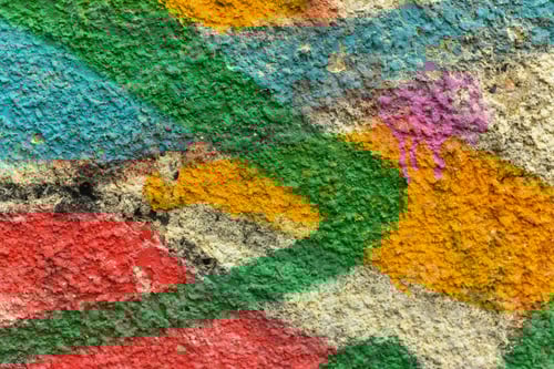 Preview: Colored wall texture multicolor paint graffiti background
