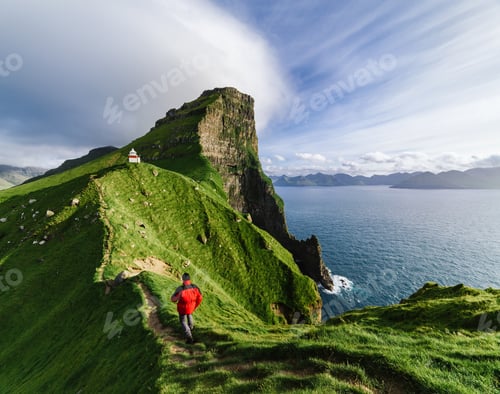 Preview: Kallur Lighthouse Hike on Faroe Islands