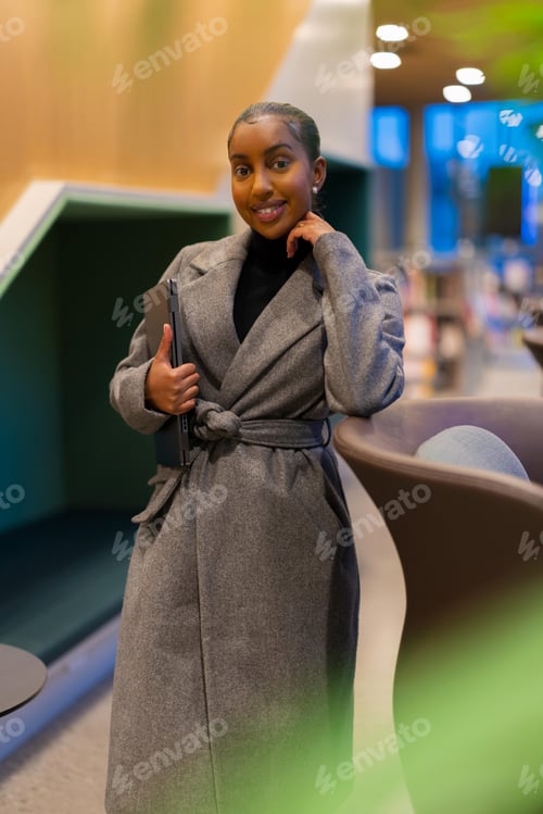 Preview: Professional woman in stylish attire