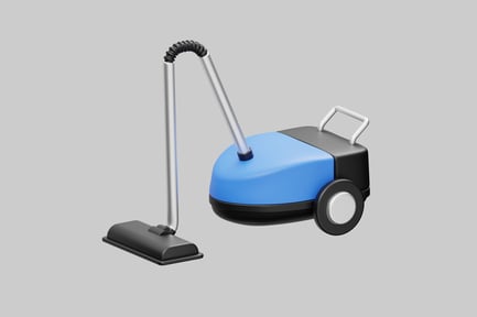 Preview: Cartoon vacuum cleaner appliance