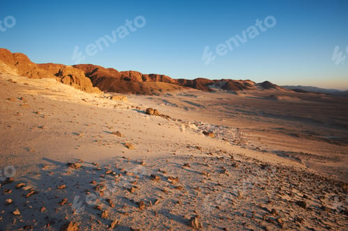 Preview: Valley in the Sinai desert with mountains