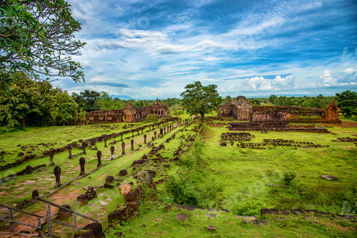 Preview: Vat Phou or Wat Phu is the UNESCO world heritage site in Champasak Province, Southern Laos.