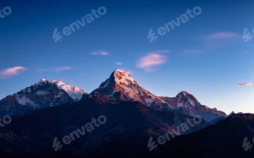 Vorschau: Berge Annapurna Range