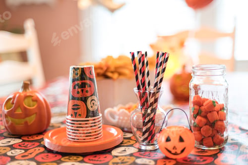 Preview: Kid friendly Halloween party decorations