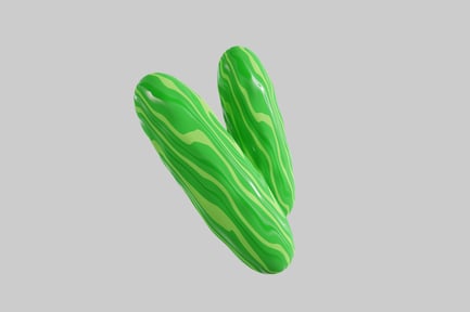 Groovy green pickles