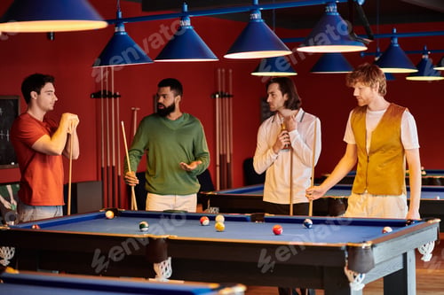 Preview: A Friendly Game of Pool at the Billiards Club
