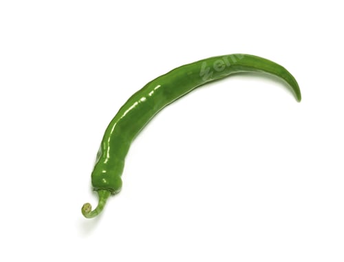 Preview: green pepper isolated on white
