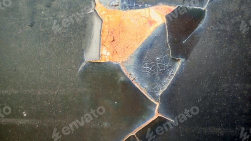 Preview: Rusted and Peeling Paint on a Car Surface