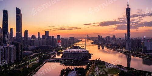 Preview: aerial photo of guangzhou