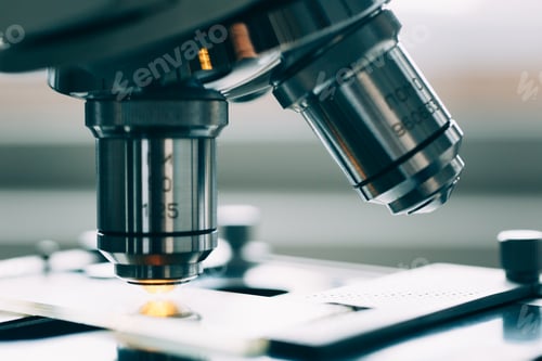 Preview: Microscope in Laboratory