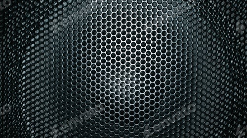 Preview: Speaker protective grille, textured surface of a music speaker, close-up