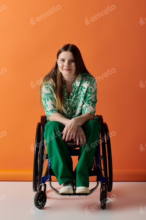 Preview: A womans confidence in vibrant green