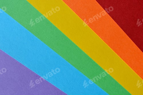 Preview: Rainbow colour stripes, abstract background