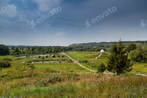 Preview: Yelabuga city from a bird's eye view