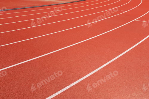 Preview: Red running track