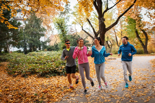 Preview: Autumn workout outdoors