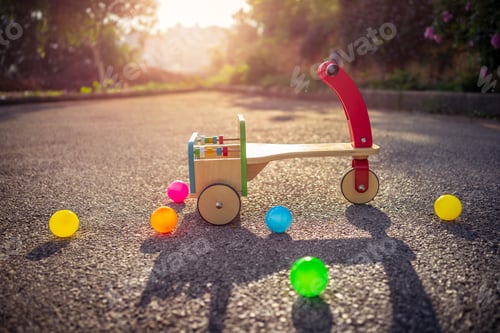 Preview: Child's bicycle on playground