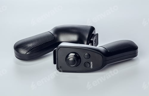 Preview: video game controller isolated on white background