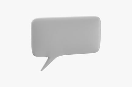 Preview: Modern Minimalist Thought Bubble