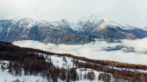 Vorschau: Winterlandschaft, Luftbild.