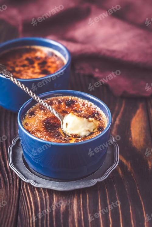 Preview: Creme brulee in the pots