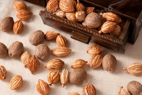 Preview: Close-up of different spices