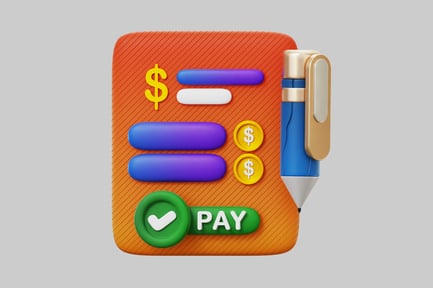 Значок оплаты денежных транзакций