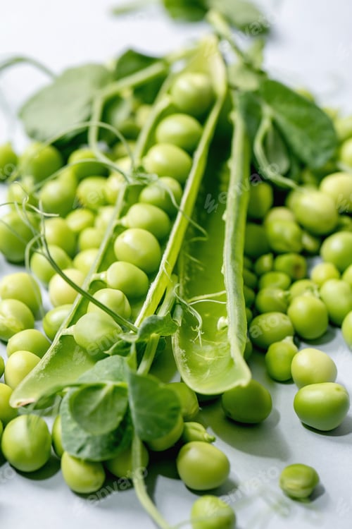 Preview: Young green pea