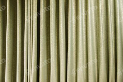 Preview: Yellow curtain, abstract texture for background.