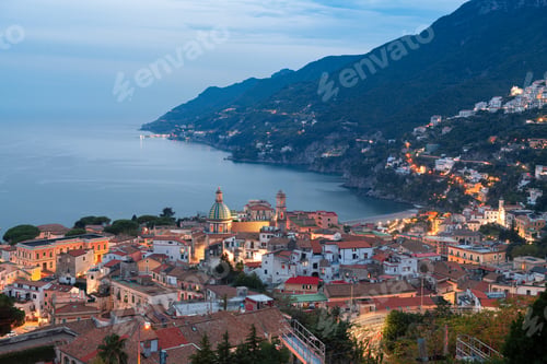 Preview: Vietri Sul Mare, Italy at Dusk
