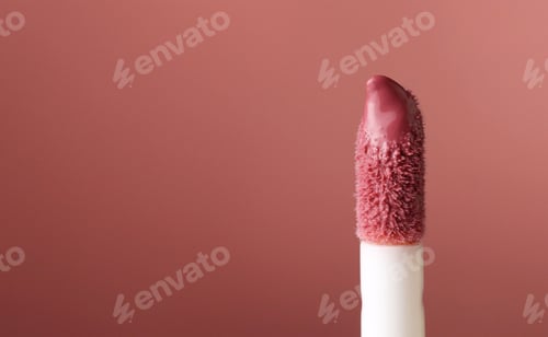 Preview: close up of lipgloss brush